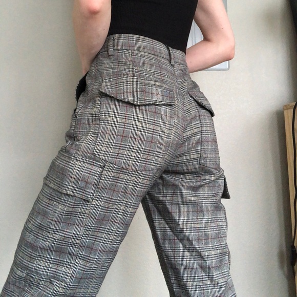 Plaid cargo pants - Picture 1 of 5